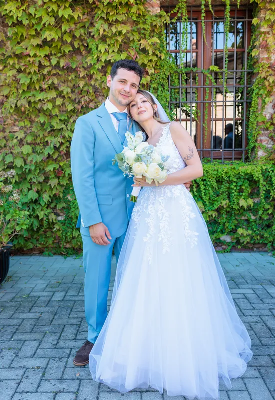 Jessica e Davide a Relais Franciacorta – il muro d’edera, foto 1