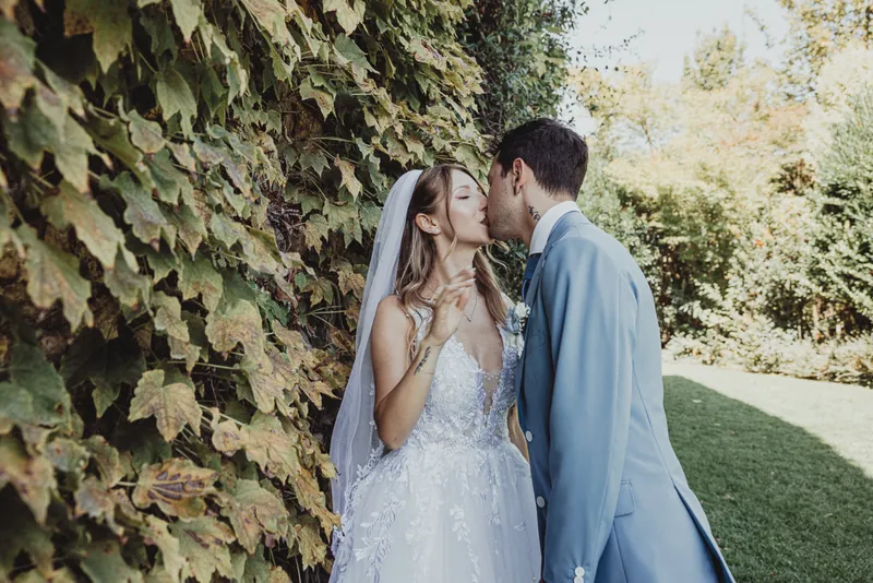 Jessica e Davide a Relais Franciacorta – il muro d’edera, foto 3