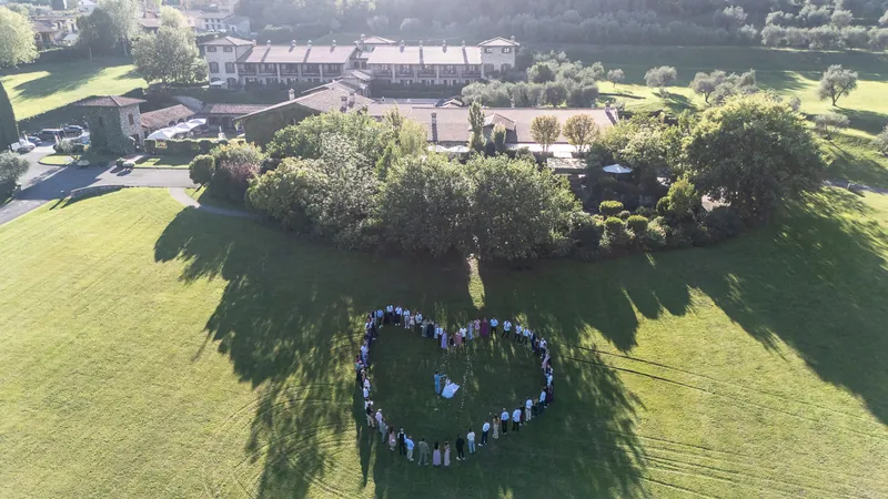 Jessica e Davide a Relais Franciacorta – ritratti al tramonto, foto 2