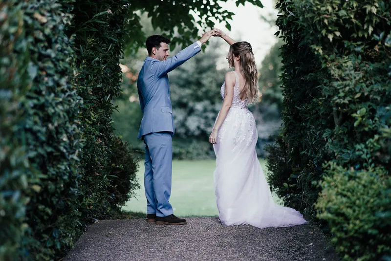 Jessica e Davide a Relais Franciacorta – ritratti al tramonto, foto 11