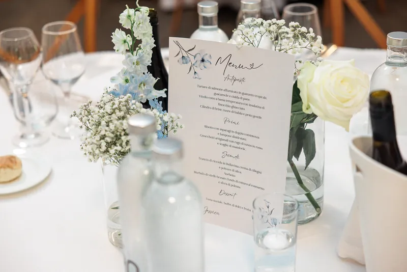 Jessica e Davide a Relais Franciacorta – la sala del pranzo, foto 1