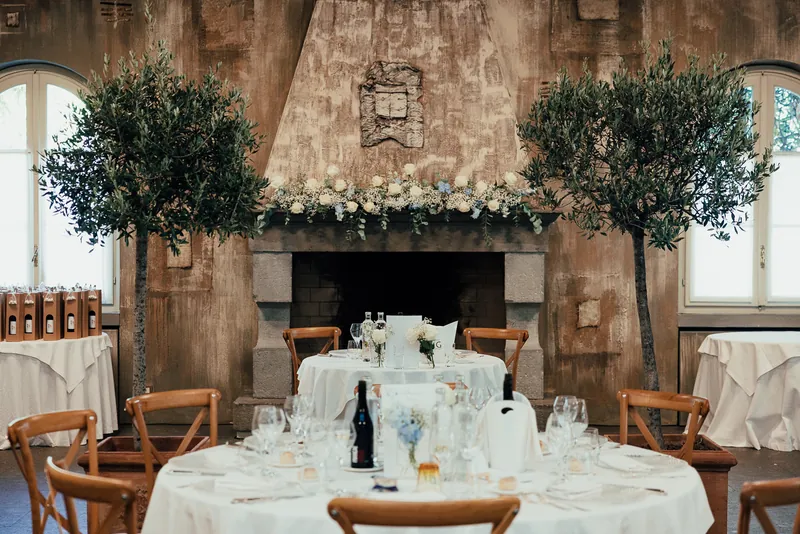 Jessica e Davide a Relais Franciacorta – la sala del pranzo, foto 2