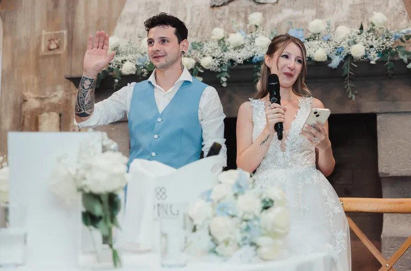 Jessica e Davide a Relais Franciacorta – torta e primo ballo, foto 2