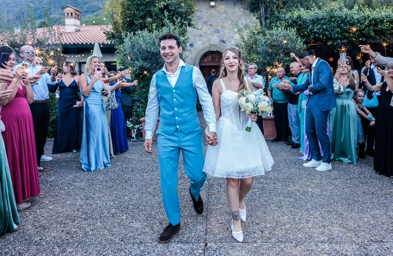 Jessica e Davide a Relais Franciacorta – torta e primo ballo, foto 5