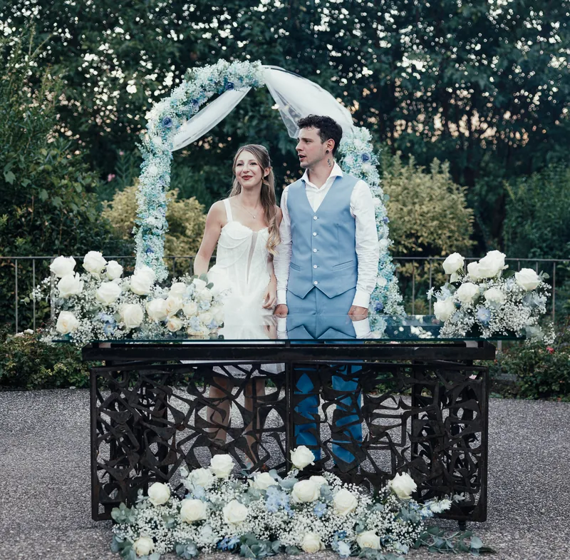 Jessica e Davide a Relais Franciacorta – torta e primo ballo, foto 6