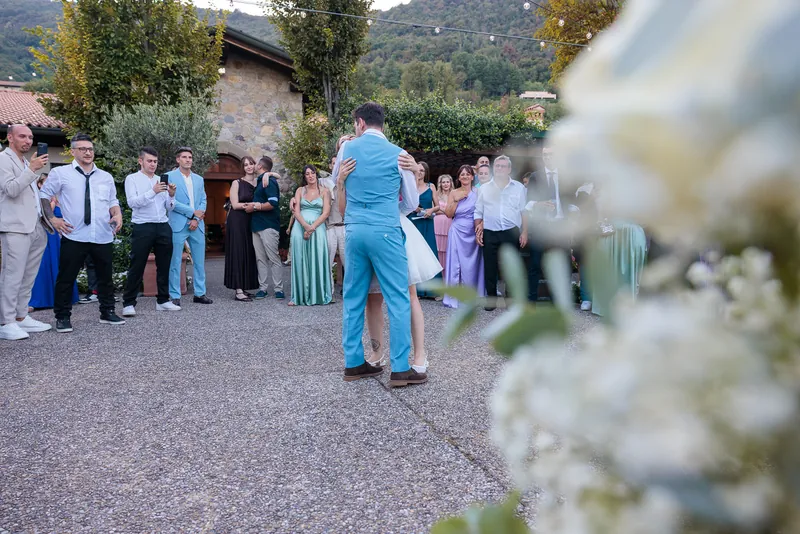 Jessica e Davide a Relais Franciacorta – torta e primo ballo, foto 11