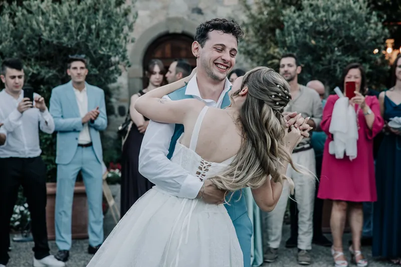 Jessica e Davide a Relais Franciacorta – torta e primo ballo, foto 12