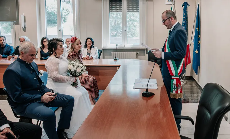 Ioana e Luca a Solive Franciacorta – il rito civile in comune, foto 8