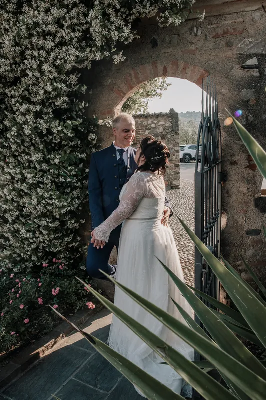 Ioana e Luca a Solive Franciacorta – tra i filari al tramonto, foto 1