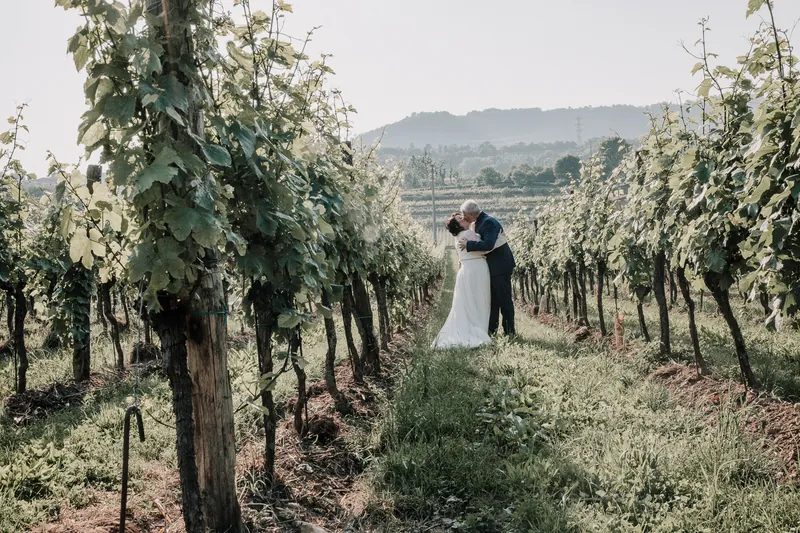 Ioana e Luca a Solive Franciacorta – tra i filari al tramonto, foto 2