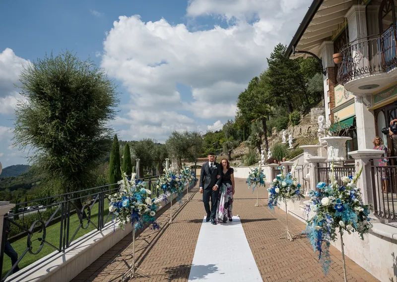 Giusy e Michael a Locanda Armonia – la cerimonia sotto il tempietto, foto 4