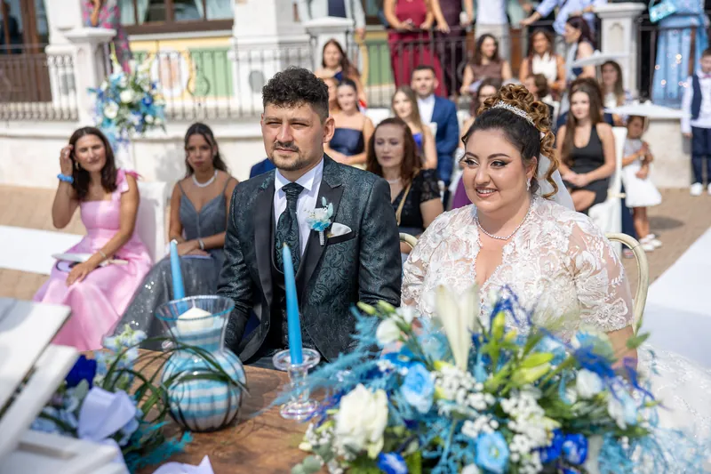 Giusy e Michael a Locanda Armonia – la cerimonia sotto il tempietto, foto 8