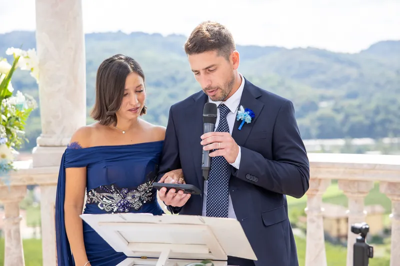 Giusy e Michael a Locanda Armonia – la cerimonia sotto il tempietto, foto 10