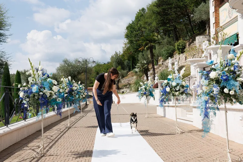 Giusy e Michael a Locanda Armonia – la cerimonia sotto il tempietto, foto 11
