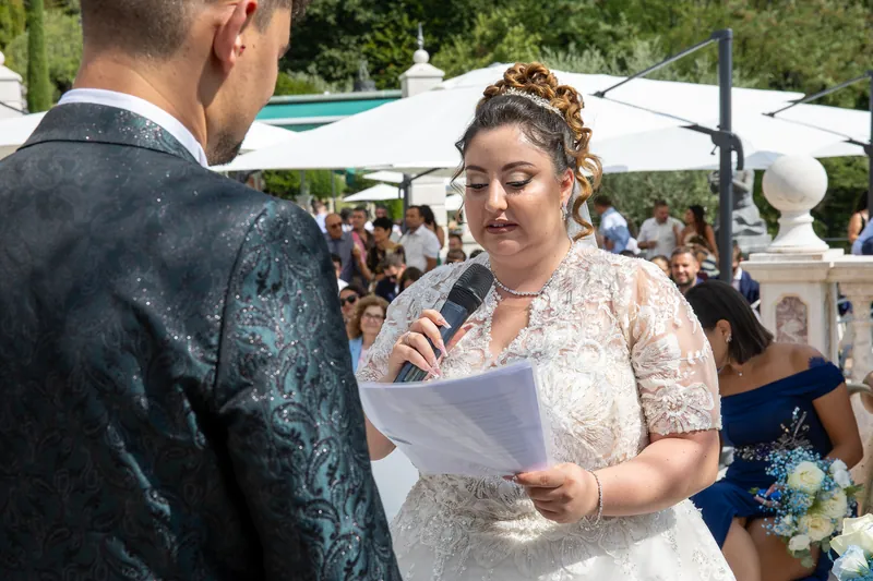 Giusy e Michael a Locanda Armonia – la cerimonia sotto il tempietto, foto 12