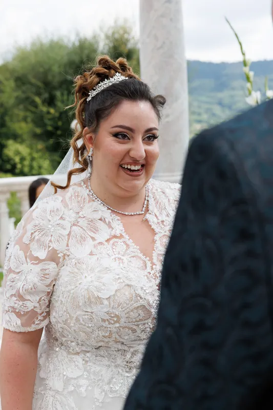 Giusy e Michael a Locanda Armonia – la cerimonia sotto il tempietto, foto 14