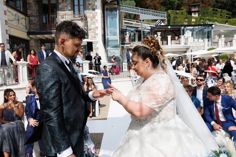 Giusy e Michael a Locanda Armonia – la cerimonia sotto il tempietto, foto 17
