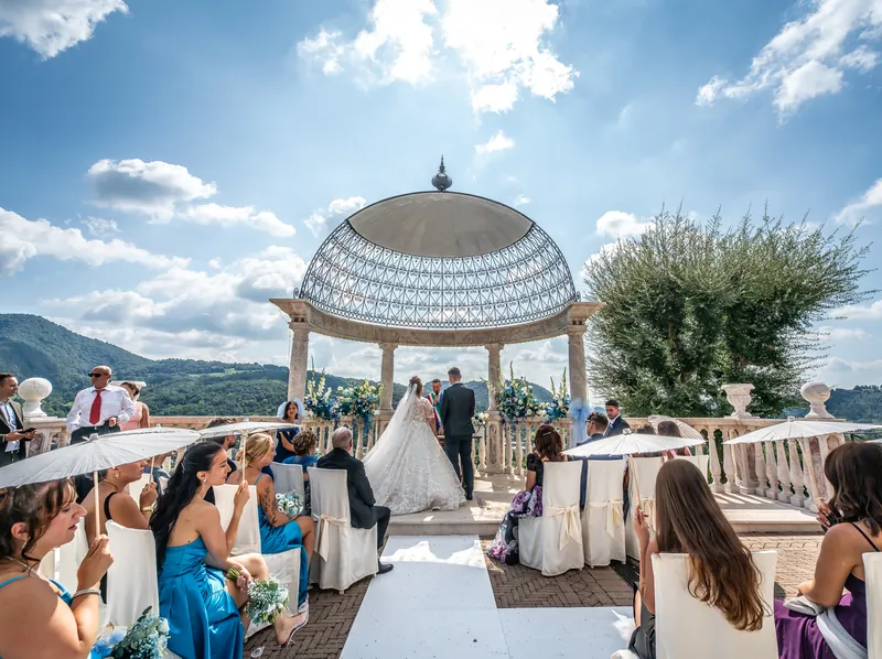 Giusy e Michael a Locanda Armonia – la cerimonia sotto il tempietto, foto 19