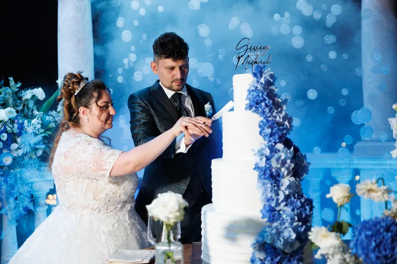 Giusy e Michael a Locanda Armonia – la sera: torta e primo ballo, foto 4