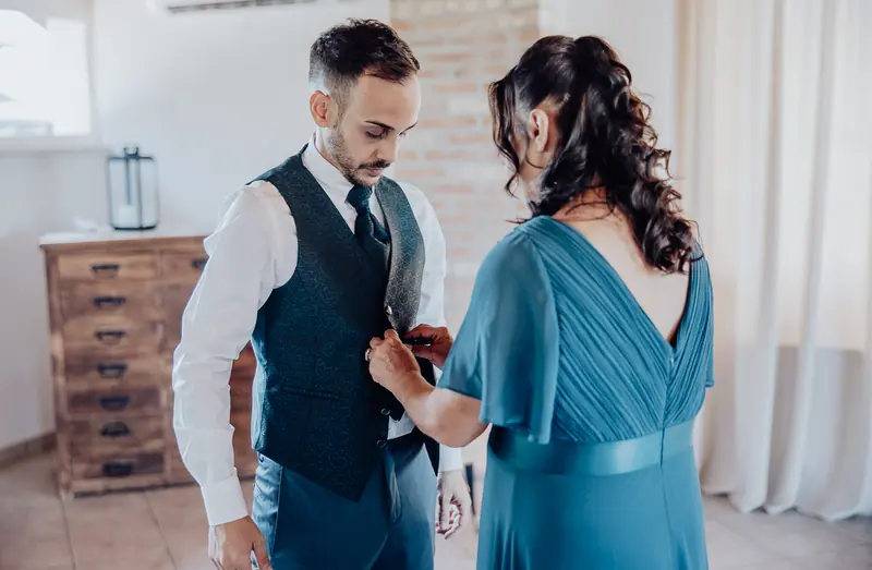 Vanessa e Alex a Villa Adele – i preparativi di alex, foto 5