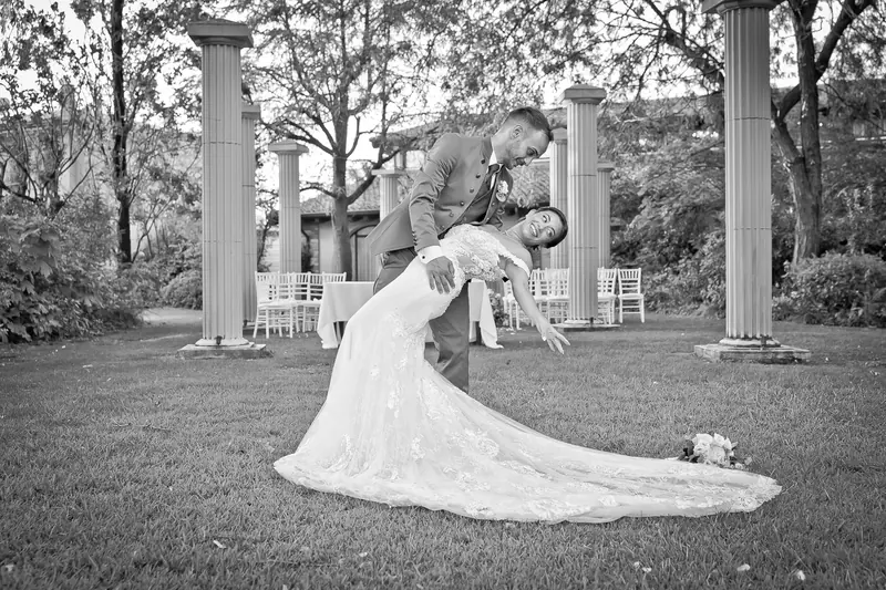 Vanessa e Alex a Villa Adele – i ritratti degli sposi, foto 3