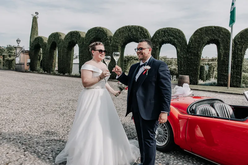 Jessica e Pasquale a Villa Baiana – l’arrivo a villa baiana, foto 4