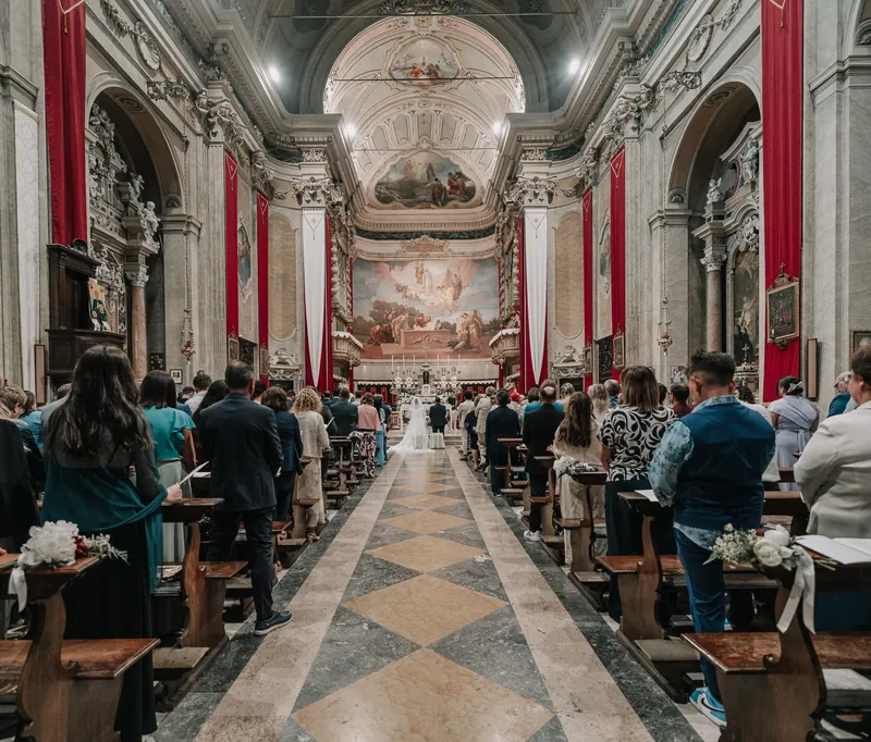 Jessica e Pasquale a Villa Baiana – la cerimonia in chiesa, foto 7