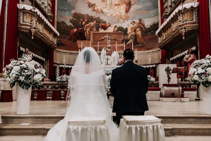 Jessica e Pasquale a Villa Baiana – la cerimonia in chiesa, foto 11