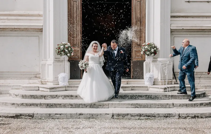 Jessica e Pasquale a Villa Baiana – la cerimonia in chiesa, foto 17