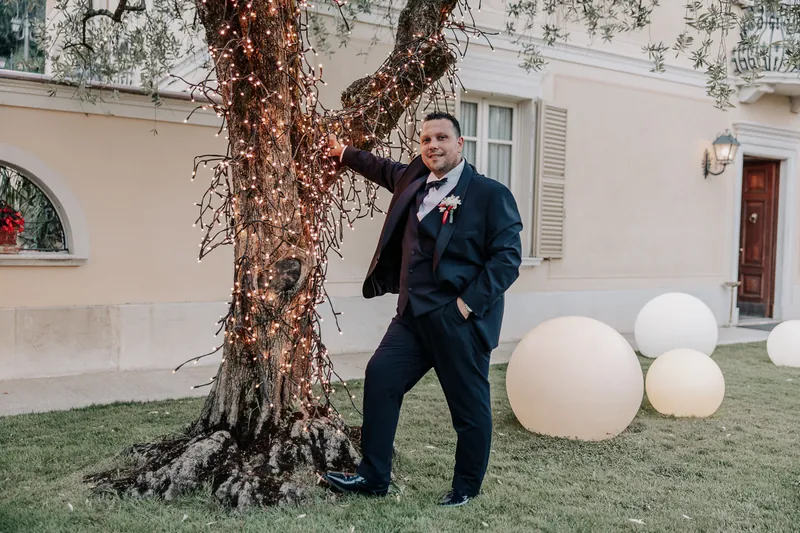Jessica e Pasquale a Villa Baiana – la sera tra cantina e giardino, foto 4