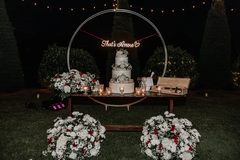 Jessica e Pasquale a Villa Baiana – torta, fuochi e primo ballo, foto 1