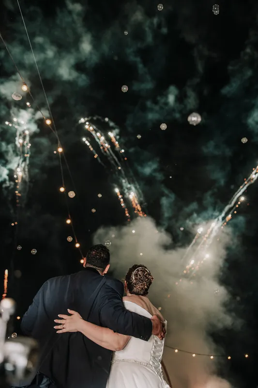 Jessica e Pasquale a Villa Baiana – torta, fuochi e primo ballo, foto 4