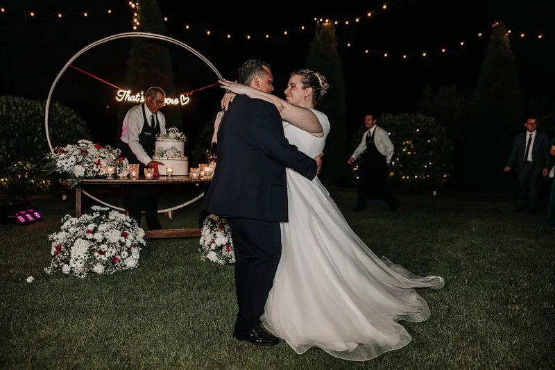 Jessica e Pasquale a Villa Baiana – torta, fuochi e primo ballo, foto 5