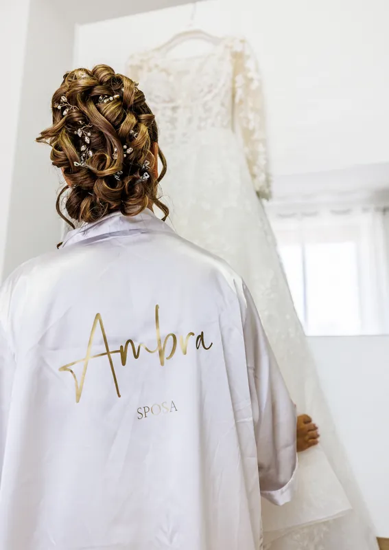 Ambra e Giuseppe a Villa Cariola – i preparativi di ambra, foto 7