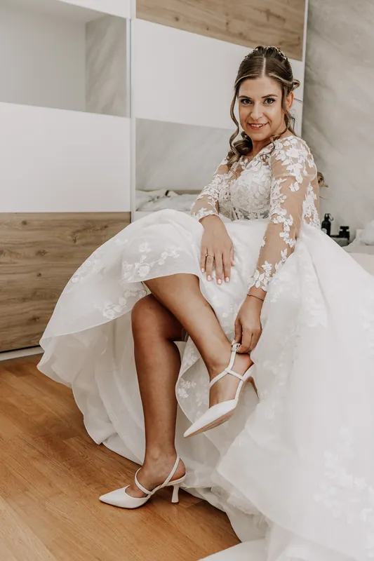 Ambra e Giuseppe a Villa Cariola – i preparativi di ambra, foto 10