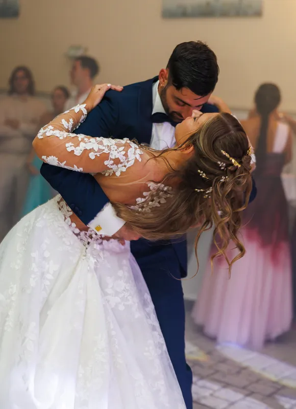 Ambra e Giuseppe a Villa Cariola – primo ballo e festa, foto 5