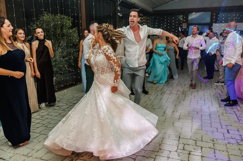 Ambra e Giuseppe a Villa Cariola – primo ballo e festa, foto 8