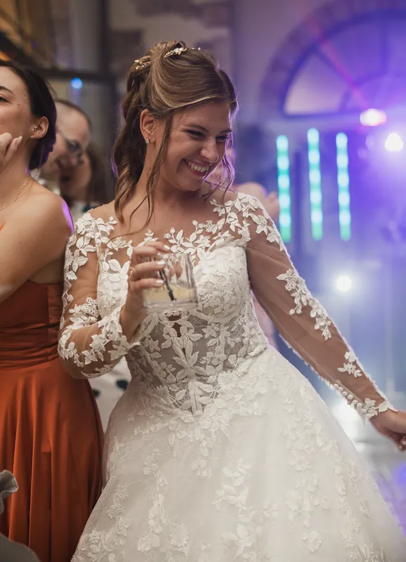Ambra e Giuseppe a Villa Cariola – primo ballo e festa, foto 10
