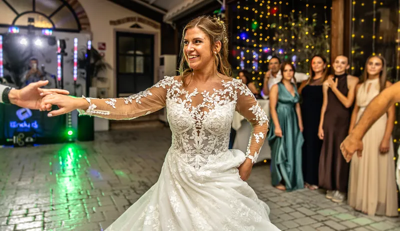 Ambra e Giuseppe a Villa Cariola – primo ballo e festa, foto 12