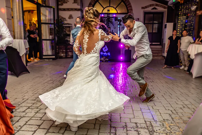 Ambra e Giuseppe a Villa Cariola – primo ballo e festa, foto 13
