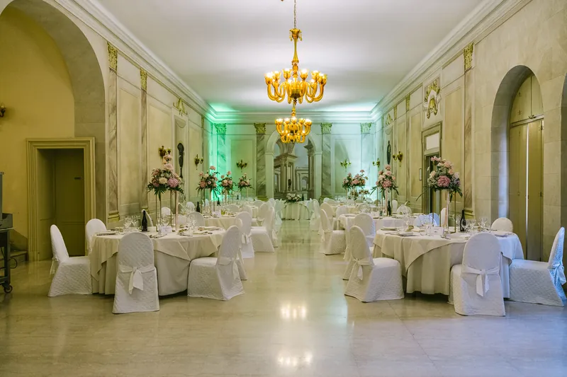 Elisa e Nicola a Villa Fenaroli – aperitivo e sale allestite, foto 3