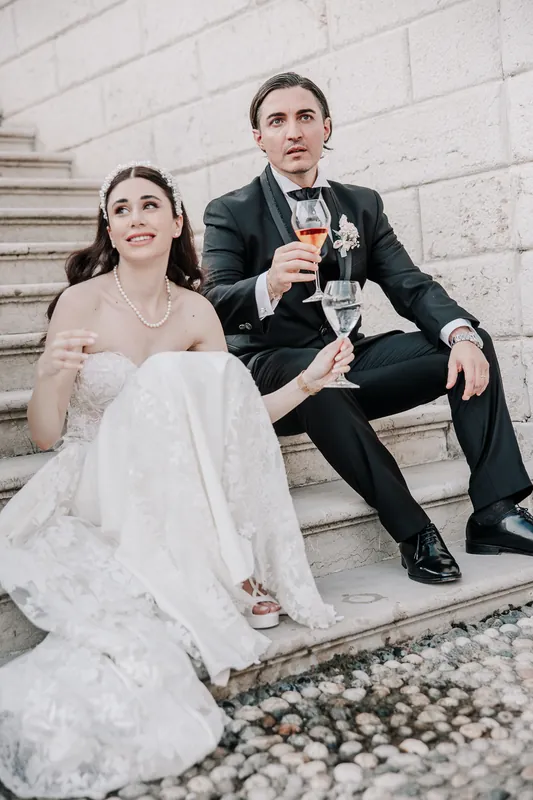 Elisa e Nicola a Villa Fenaroli – aperitivo e sale allestite, foto 12