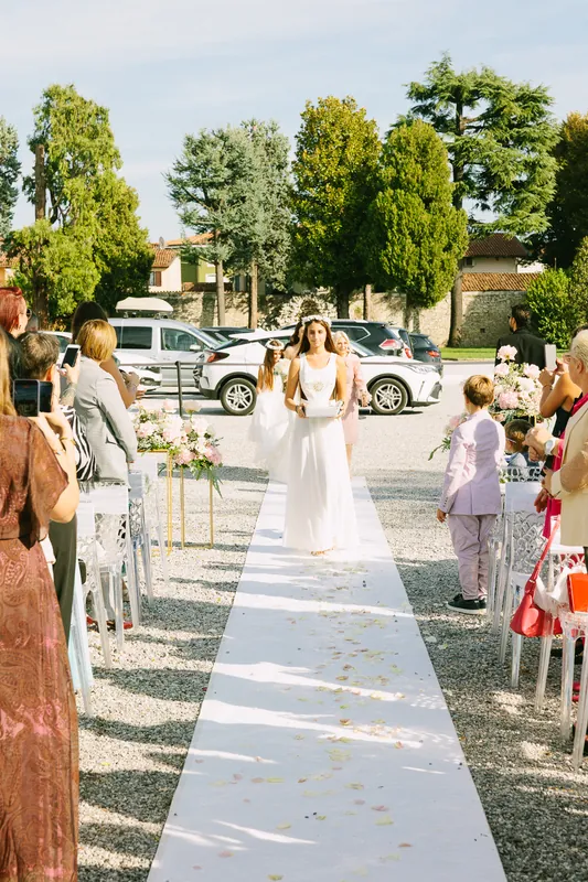 Elisa e Nicola a Villa Fenaroli – la cerimonia, foto 2