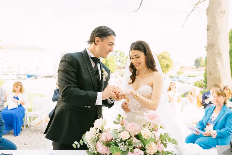 Elisa e Nicola a Villa Fenaroli – la cerimonia, foto 6