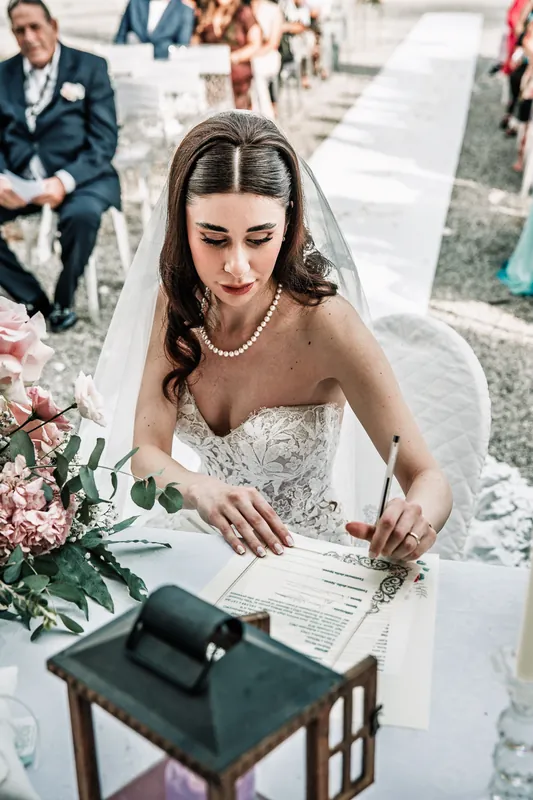 Elisa e Nicola a Villa Fenaroli – la cerimonia, foto 14