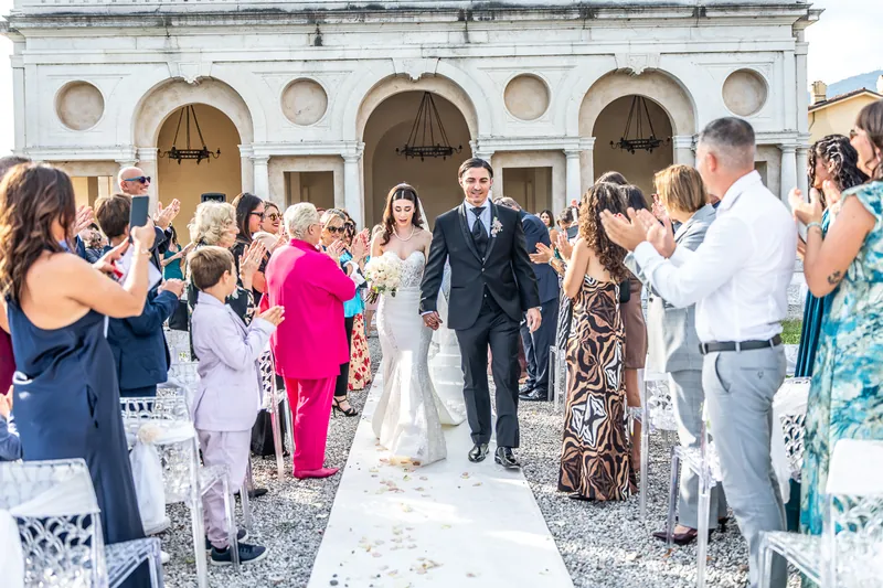 Elisa e Nicola a Villa Fenaroli – la cerimonia, foto 15
