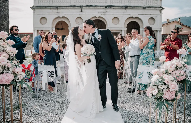 Elisa e Nicola a Villa Fenaroli – la cerimonia, foto 16