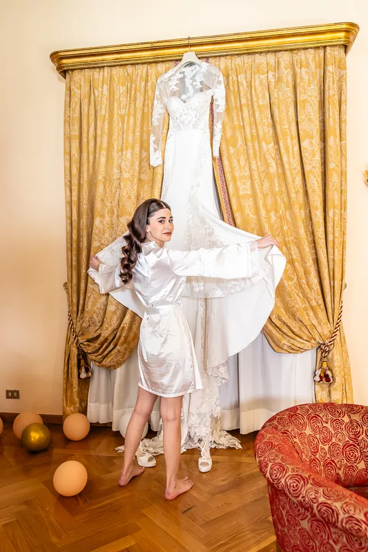 Elisa e Nicola a Villa Fenaroli – i preparativi di elisa, foto 6
