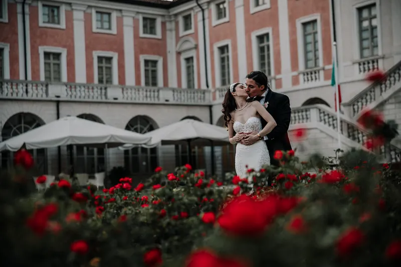 Elisa e Nicola a Villa Fenaroli – ritratti al tramonto, foto 3
