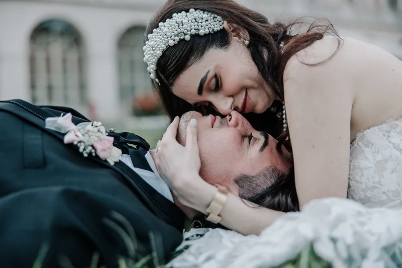 Elisa e Nicola a Villa Fenaroli – ritratti al tramonto, foto 9